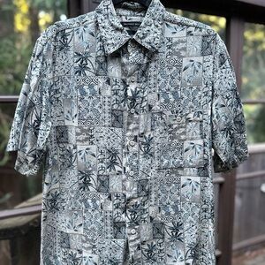 Utopia Men’s Silk Button Down tee shirt